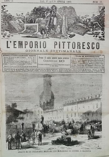 1865 arrivo trasporto militare - 1865,