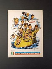 CARTOLINA FC BOLOGNA il Bologna Campione 1963-64