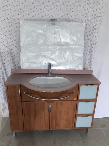 Mobile bagno con specchio - mobile,