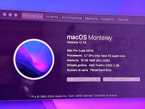 Apple mac pro - pro, 2013