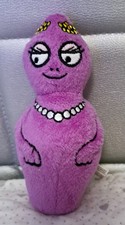 Peluche pupazzo viola Barbapapà Barbabella 17 cm Barbapapa 
