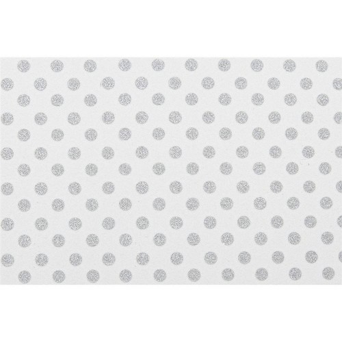 Fommy pois bianco argento - bianco, e