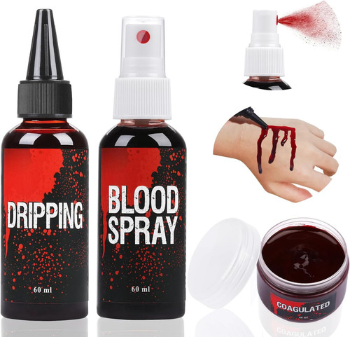 Set sangue finto 60ml - sangue,