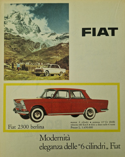 Fiat 2300 berlina - fiat,