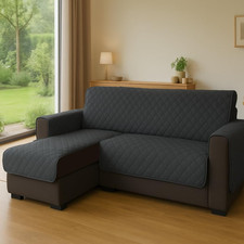 Copridivano 2 Posti Con Penisola, Copridivano Con Braccioli, Penisola Destra E S