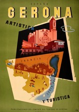 Poster da viaggio Gerona