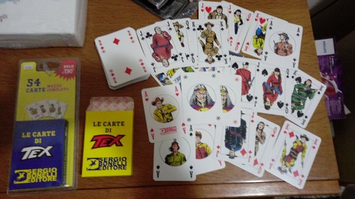 Tex carte poker modiano - tex,
