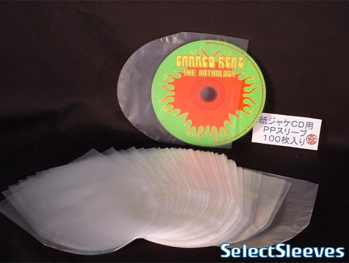 Round bottom inner sleeves - round, cd