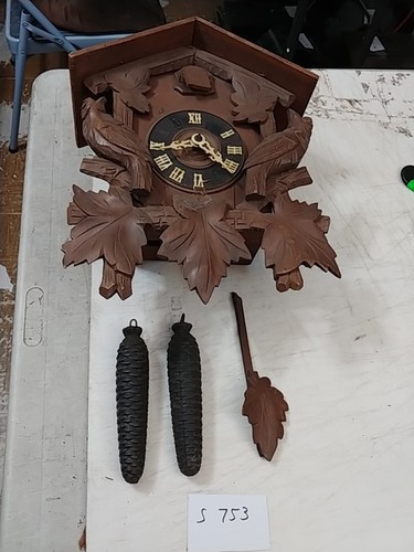 Antico orologio cucù - antico, a