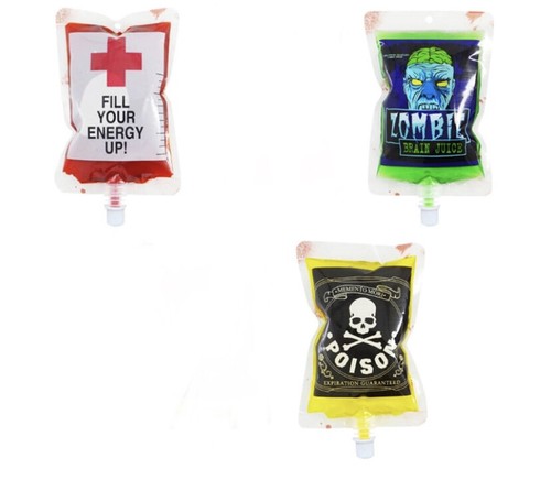 Sacco sangue finto impronte - sangue,