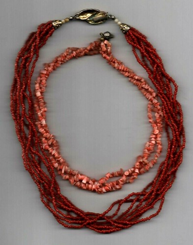 Collane corallo rosso - collane, e