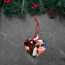 Cuore Natale personalizzata