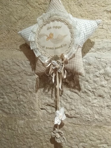 Fiocco nascita stella - fiocco,