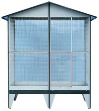 GABBIA VOLIERA A BASE