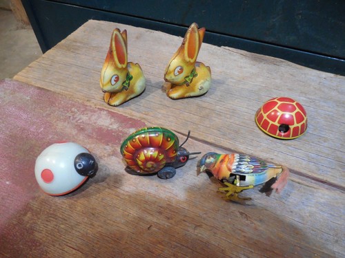 Lotto giocattoli latta - lotto,
