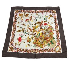 GUCCI Sciarpa Seta Cesto