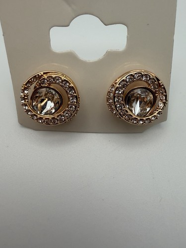 Orecchini perno swarovski - a,