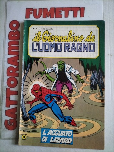 Giornalino uomo ragno - l'uomo,