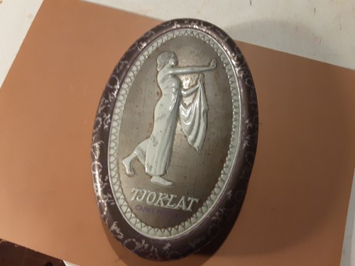 Vecchia scatola latta - scatola,