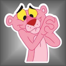  Adesivo PANTERA ROSA FUNNY