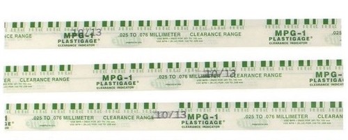Plastigauge plastigage green - plastigage,