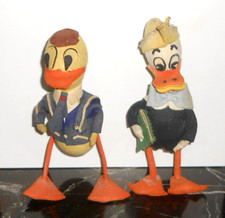 paperino 2 pupazzi tipo lenci