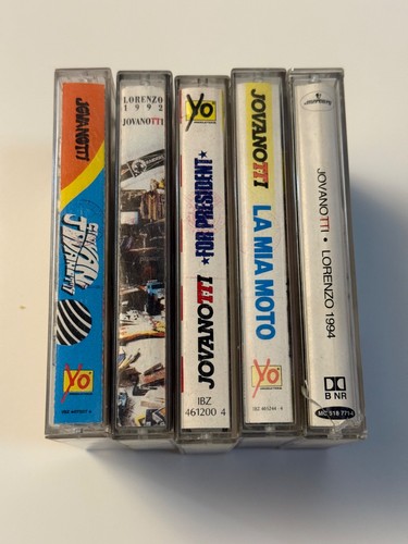 Lotto audio tape jovanotti - tape,