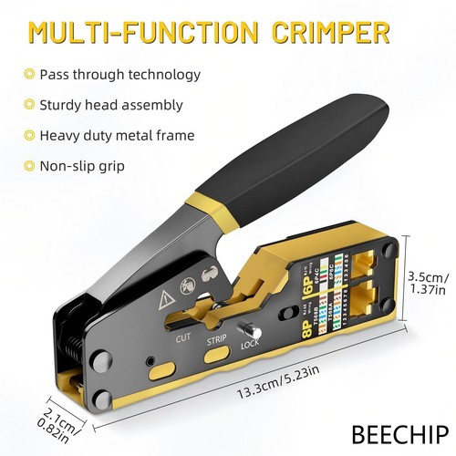 Pinza crimpatrice rj45 - pinza,