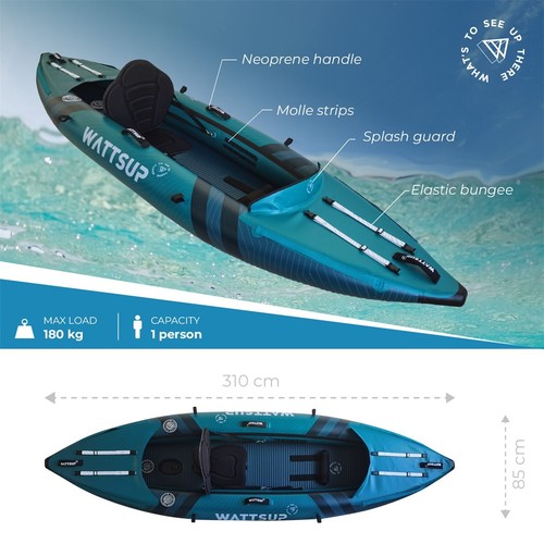 Kayak gonflable wattsup - gonflable, cod