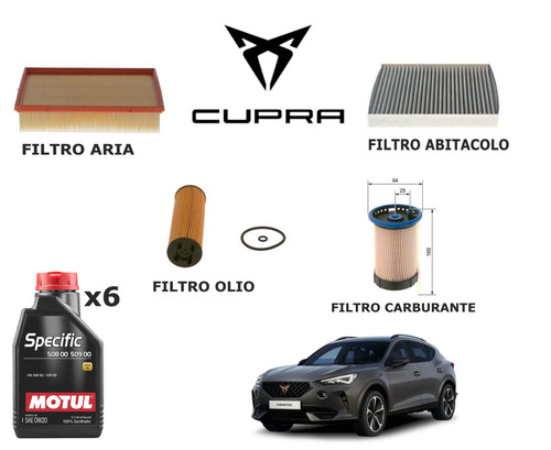 Kit tagliando cupra formentor - kit,
