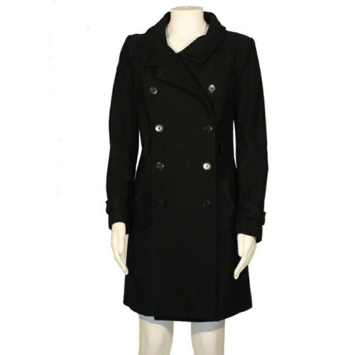 Cappotto nero donna - nero, lana