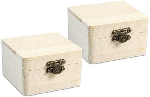 Set scatole legno decoupage - set,