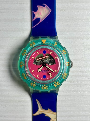 Swatch scuba happy fish - happy, sdn101