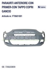 PARAURTI ANTERIORE PRASCO FIAT 500 X 2014 735633859