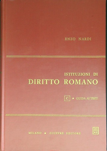 Istituzioni diritto romano - istituzioni,