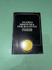 Nuovo sistema poliglotta per inglese e francese - Disco giallo -solo Libro