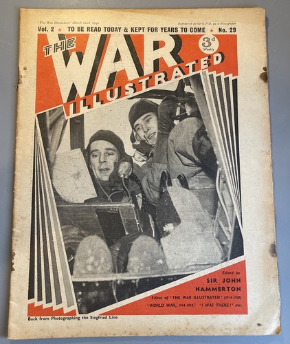 Ww2 newspaper the war - the,