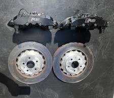 Impianto Frenante Brembo 370 mm 8 Pompanti Per  Audi RS3 2019 Comprese Le Staffe