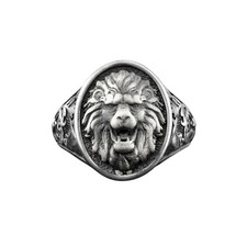 Anello in argento con sigillo