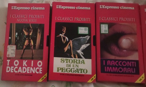 Videocassette vhs classici - videocassette,