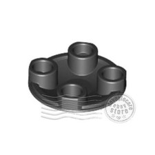 8x LEGO 2654 Piastra Rotondo