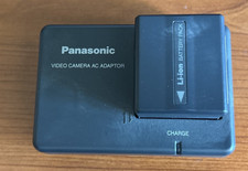 Panasonic Video Camera AC ADAPTOR VSK0651 +BATTERIA
