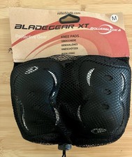 BladeGear XT Rollerblade Inline Skating Knee Pads Black Size Medium Adult