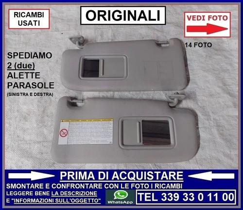 Aletta tendina parasole - aletta,