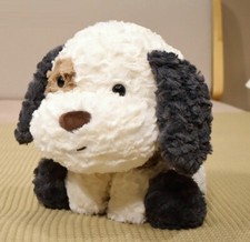 Peluche cane cucciolo fiore