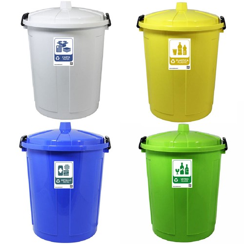 Set bidoni grandi - grandi, 50lt