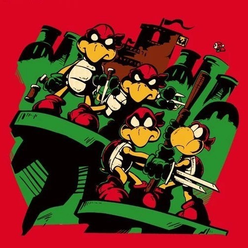 Maglietta teenage mutant ninja - teenage,