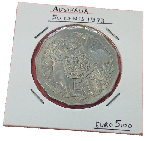 Australia moneta cent 1973 - australia, 50
