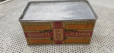 Scatola in latta biscotti Plasmon periodo anni 50-60