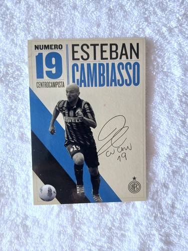 Cartolinafoto inter cambiasso - cartolinafoto,